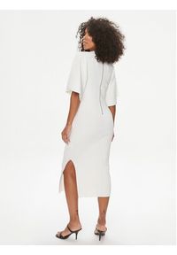 Ted Baker Sukienka dzianinowa Lounia 266260 Biały Slim Fit. Kolor: biały. Materiał: syntetyk #3