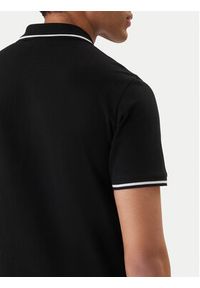 Emporio Armani Polo EM001380 AF20424 UC001 Czarny Regular Fit. Typ kołnierza: polo. Kolor: czarny. Materiał: bawełna #5