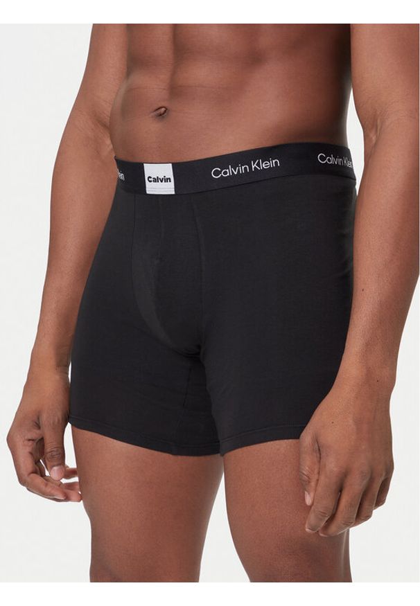 Calvin Klein Underwear Komplet 3 par bokserek LV00NB4477 Czarny. Kolor: czarny. Materiał: bawełna