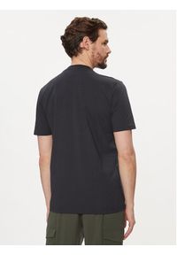 BOSS - Boss T-Shirt Tee V 50506347 Granatowy Regular Fit. Kolor: niebieski. Materiał: bawełna