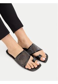 Eva Minge Japonki EO-NIA-V2221-163-1 Czarny. Kolor: czarny. Materiał: skóra, syntetyk #8