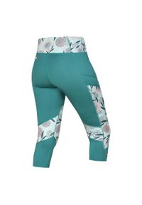 OCUN - Legginsy wspinaczkowe damskie Ocun Rhea 3/4 Leggings -. Kolor: zielony. Sport: wspinaczka