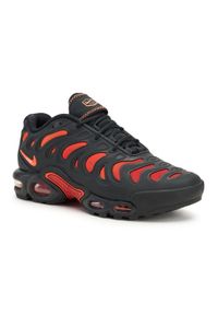 Buty męskie Nike Air Max Plus Drift. Okazja: na co dzień. Kolor: czarny, pomarańczowy, wielokolorowy. Model: Nike Air Max. Sport: bieganie