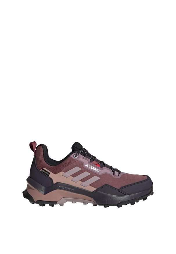 Adidas - Terrex AX4 GORE-TEX Hiking Shoes. Kolor: wielokolorowy, różowy, brązowy, czerwony, fioletowy. Materiał: materiał. Technologia: Gore-Tex. Model: Adidas Terrex