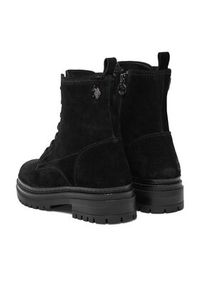 U.S. Polo Assn. Trzewiki CEO-VIZAG002W/EL1 Czarny. Kolor: czarny. Materiał: zamsz, skóra #2