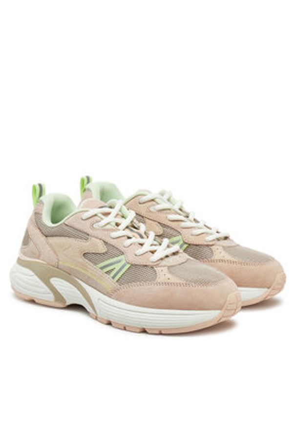 HOFF Sneakersy Dade 12511004 Beżowy. Kolor: beżowy. Materiał: zamsz, skóra