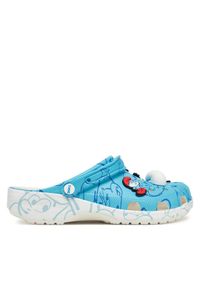 Crocs Klapki Smurfs Classic Clog 210820 Kolorowy. Wzór: kolorowy