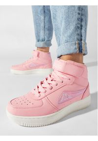 Kappa Sneakersy 242610GC Różowy. Kolor: różowy. Materiał: skóra #6