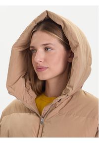 United Colors of Benetton - United Colors Of Benetton Kurtka puchowa 22T6DN087 Beżowy Regular Fit. Kolor: beżowy. Materiał: syntetyk #4