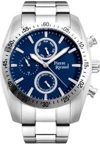 Zegarek Pierre Ricaud Zegarek męski Pierre Ricaud P89281.5115QF srebrny. Kolor: srebrny #1