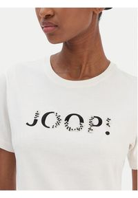 JOOP! T-Shirt Tanna 30100842 Écru Regular Fit. Kolor: kremowy. Materiał: bawełna #5