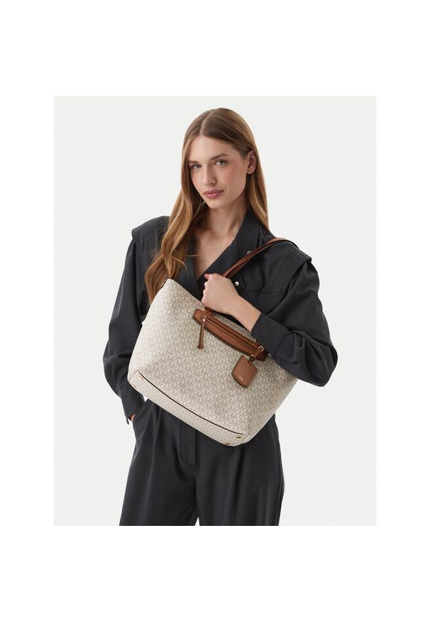 Torebka MICHAEL Michael Kors. Kolor: kremowy