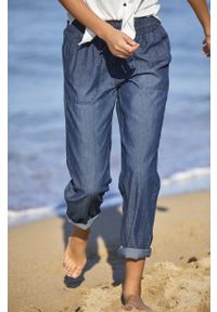 Cellbes - Luźne spodnie dżinsowe ze ściągaczem w pasie.. Materiał: tkanina #3
