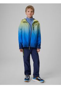 4f - 4F Spodnie trekkingowe 2w1 chłopięce - granatowe 134 (8-9 lat). Kolor: niebieski. Materiał: materiał, guma, tkanina. Długość: krótkie. Sezon: lato. Sport: turystyka piesza #1