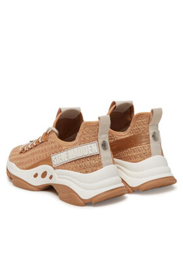 Steve Madden Sneakersy Mileage SM11003785 Brązowy. Kolor: brązowy. Materiał: materiał