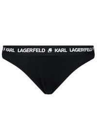 Karl Lagerfeld - KARL LAGERFELD Figi klasyczne Logo 211W2111 Czarny. Kolor: czarny. Materiał: lyocell #4