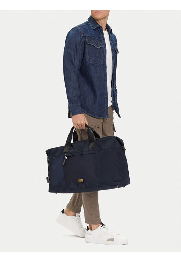 G-Star RAW - G-Star Raw Torba weekendowa EO-FINN-LX8739J Bordowy. Kolor: czerwony. Materiał: materiał