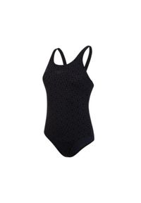 Strój pływacki jednoczęściowy damski Speedo Boomstar Allover Muscleback. Kolor: czarny