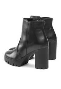 Lasocki Botki T144 Czarny. Kolor: czarny. Materiał: skóra #7