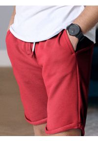 Sinsay - Szorty slim fit - czerwony. Kolor: czerwony