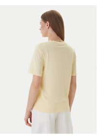 only - ONLY T-Shirt 15270390 Żółty Regular Fit. Kolor: żółty. Materiał: bawełna #5