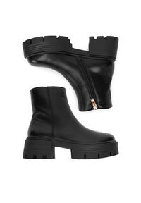 DeeZee Botki 62083-3 Czarny. Kolor: czarny. Materiał: syntetyk, materiał #5