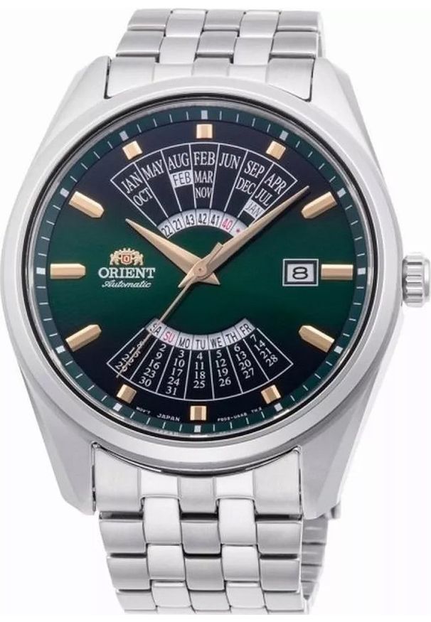 orient - Zegarek męski Orient RA-BA0002E30B srebrny. Kolor: srebrny