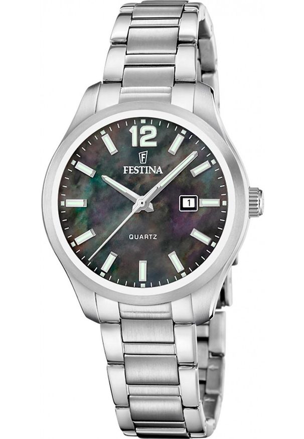 Zegarek damski Festina F20737-7 srebrny. Kolor: srebrny