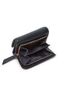 TOMMY HILFIGER - Tommy Hilfiger Mały Portfel Damski Th Logotape Trifold AW0AW17477 Granatowy. Kolor: niebieski. Materiał: skóra #3