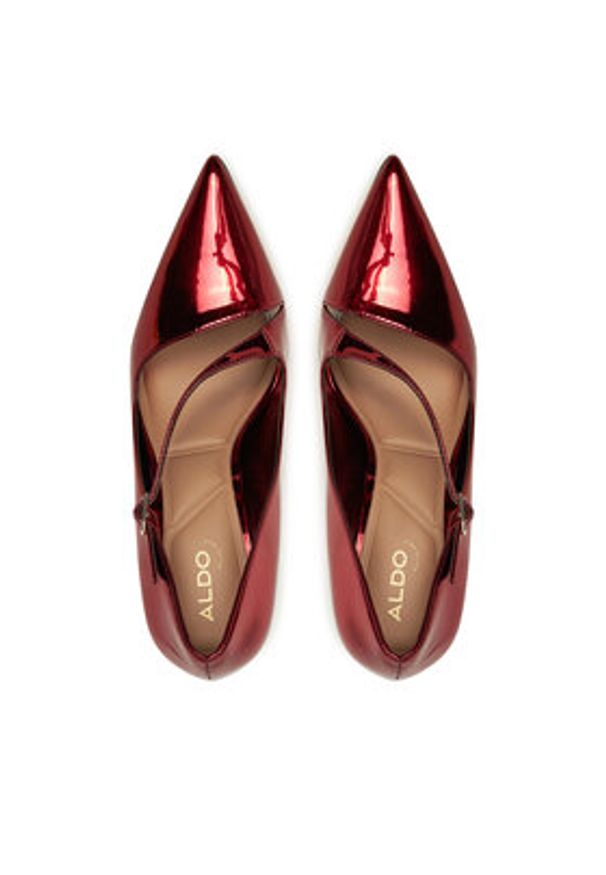 Aldo Szpilki Merrybelle-Se 13839904 Czerwony. Kolor: czerwony. Materiał: skóra. Obcas: na szpilce