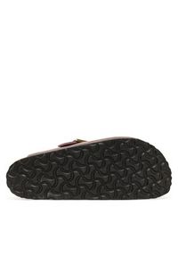 Birkenstock Klapki Boston Braided 1029122 Różowy. Kolor: różowy. Materiał: zamsz, skóra
