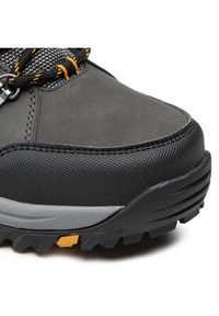 skechers - Skechers Trapery Daggett 204642CHAR Szary. Kolor: szary. Materiał: skóra #8