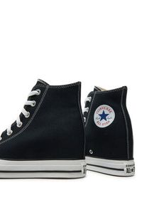 Converse Trampki Chuck Taylor All Star Wedge Platform A11909C Czarny. Kolor: czarny. Materiał: materiał. Obcas: na platformie #5