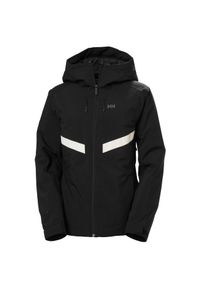 Damska kurtka narciarska z kapturem Helly Hansen Edge 3.0. Typ kołnierza: kaptur. Kolor: czarny. Sezon: zima. Sport: narciarstwo #1