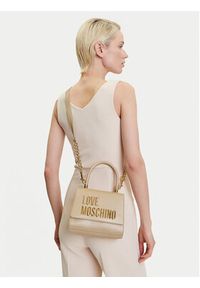 Love Moschino - LOVE MOSCHINO Torebka JC4024PP1MKD196A Złoty. Kolor: złoty. Materiał: skórzane