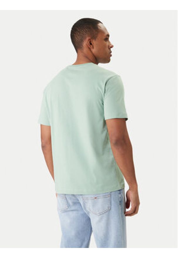 Guess Jeans T-Shirt M5RI74 K8FQ4 Zielony Regular Fit. Kolor: zielony. Materiał: bawełna