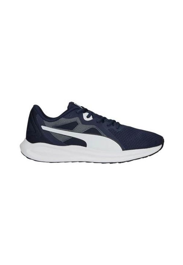 Buty do biegania męskie Puma Twitch Runner. Kolor: biały, wielokolorowy, niebieski