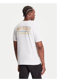 Quiksilver T-Shirt Light Waves Ss EQYZT08175 Biały Comfort Fit. Kolor: biały. Materiał: bawełna #3
