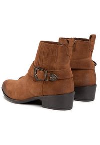 Lasocki Botki T70-04 Brązowy. Kolor: brązowy. Materiał: skóra, zamsz #2