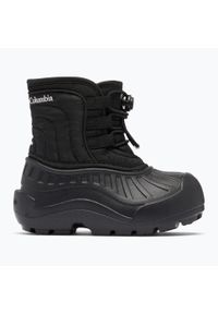 columbia - Śniegowce dziecięce Columbia Powderbug Snowlite Lace. Kolor: czarny