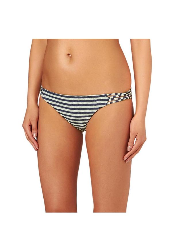 Dół od bikini Billabong Tropic Beach Beauty. Kolor: niebieski. Materiał: poliamid, elastan