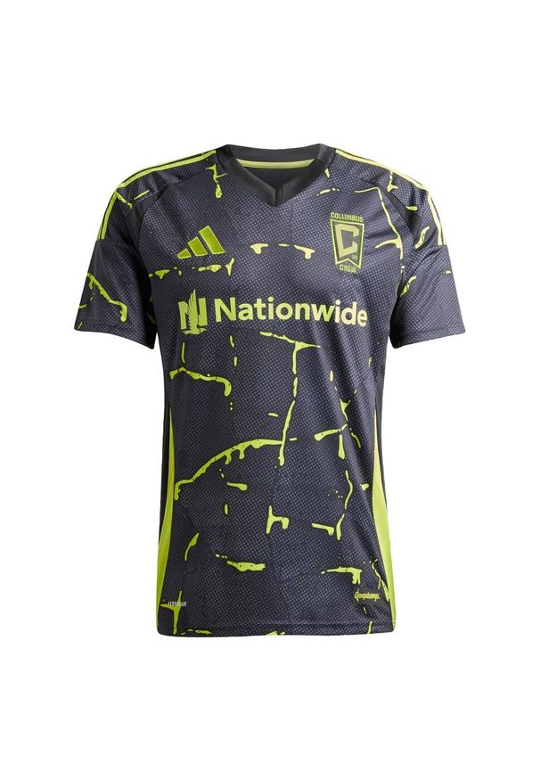 Adidas - Koszulka Columbus Crew 25/26 Away. Kolor: czarny. Materiał: materiał. Sport: piłka nożna