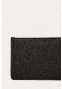 Tory Burch portfel skórzany damski kolor czarny. Kolor: czarny. Materiał: skóra. Wzór: gładki