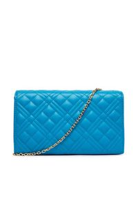 Love Moschino - LOVE MOSCHINO Torebka JC4079PP0OLA0702 Turkusowy. Kolor: turkusowy. Materiał: skórzane #5