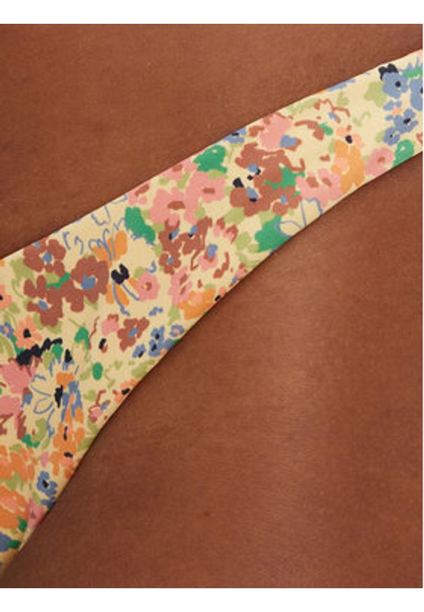 RVCA Dół od bikini 23O281505 Żółty. Kolor: żółty. Materiał: syntetyk