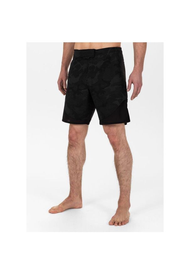 PITBULL - Spodenki treningowe Mesh Performance Pro plus Net Camo II. Kolor: czarny. Materiał: mesh. Długość: krótkie. Sezon: lato