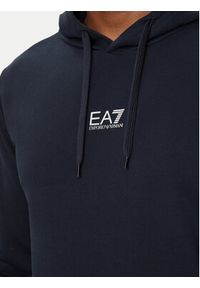 EA7 Emporio Armani Bluza 8NPM32 PJVRZ 0562 Granatowy Regular Fit. Kolor: niebieski. Materiał: bawełna #5