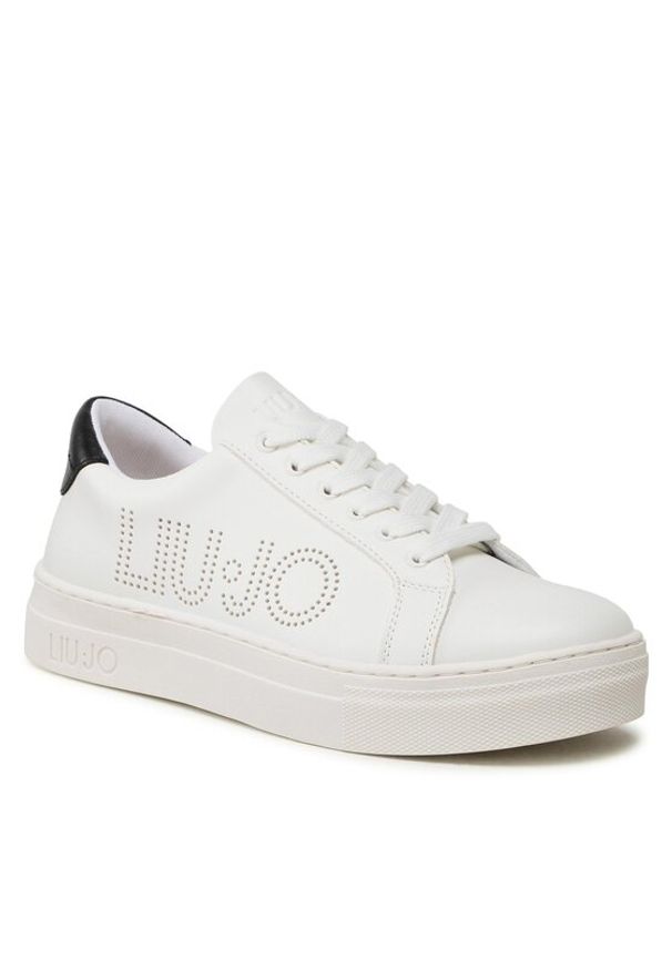 Liu Jo Sneakersy Alicia 508 4A3705 EX014 Biały. Kolor: biały. Materiał: skóra