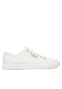 Calvin Klein Jeans Tenisówki Ess Vulc Low Mg Cv YM0YM01301 Biały. Kolor: biały. Materiał: materiał #1