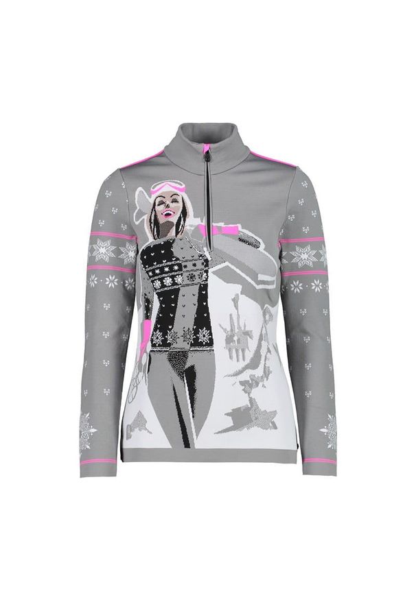 Bluza damska turystyczna CMP 7H9. Kolor: szary